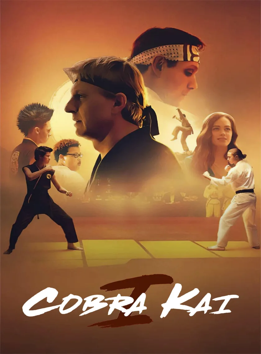 Cobra Kai S01 (2018) (Hindi + English) Dual Audio Completed Web Series HEVC ESub