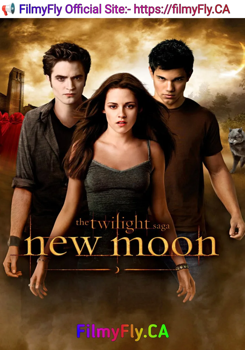 The Twilight Saga - New Moon (2009) (Hindi + English) Dual Audio Hollywood Movie HD ESub