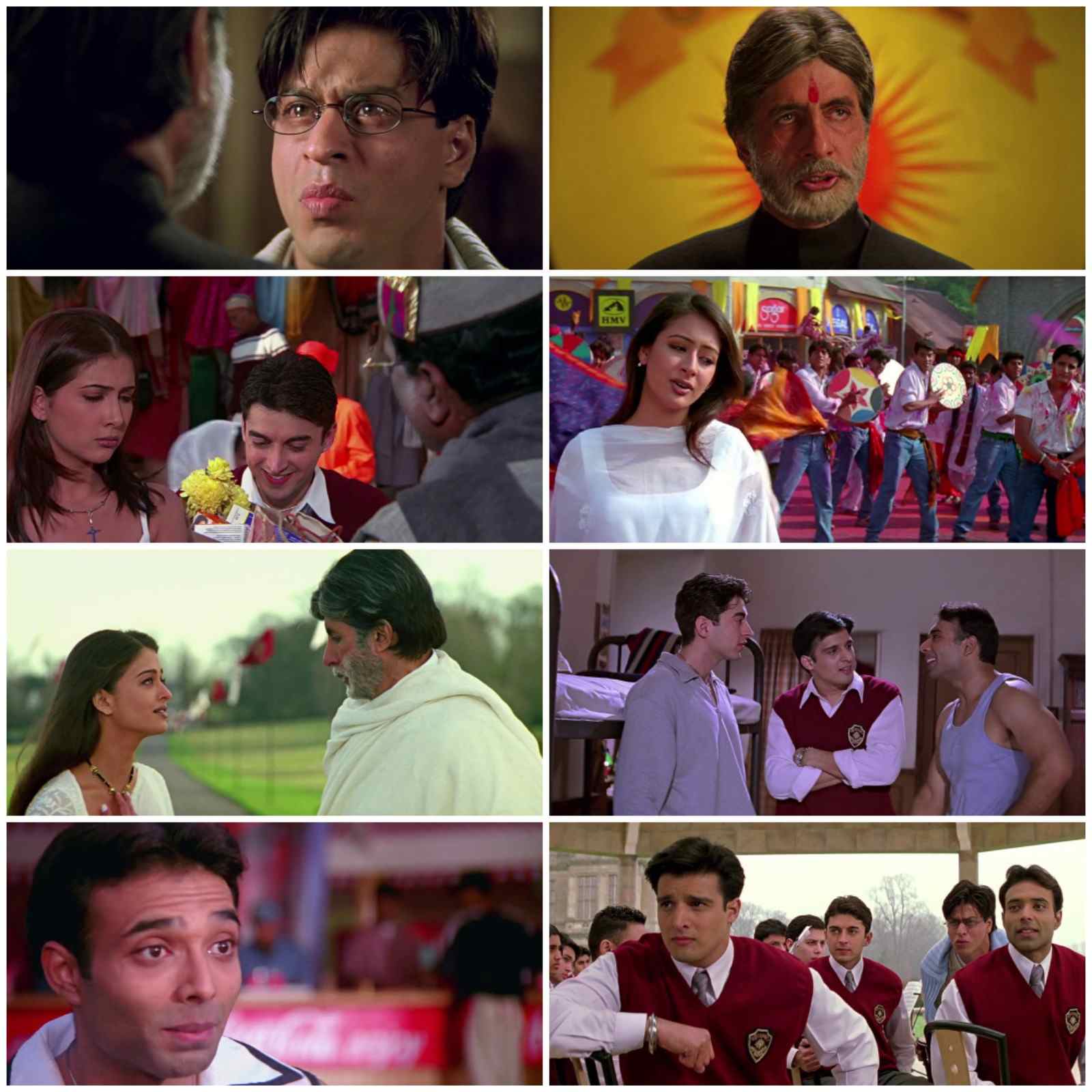 Mohabbatein (2000) Bollywood Hindi Full Movie BluRay ESub screenshot