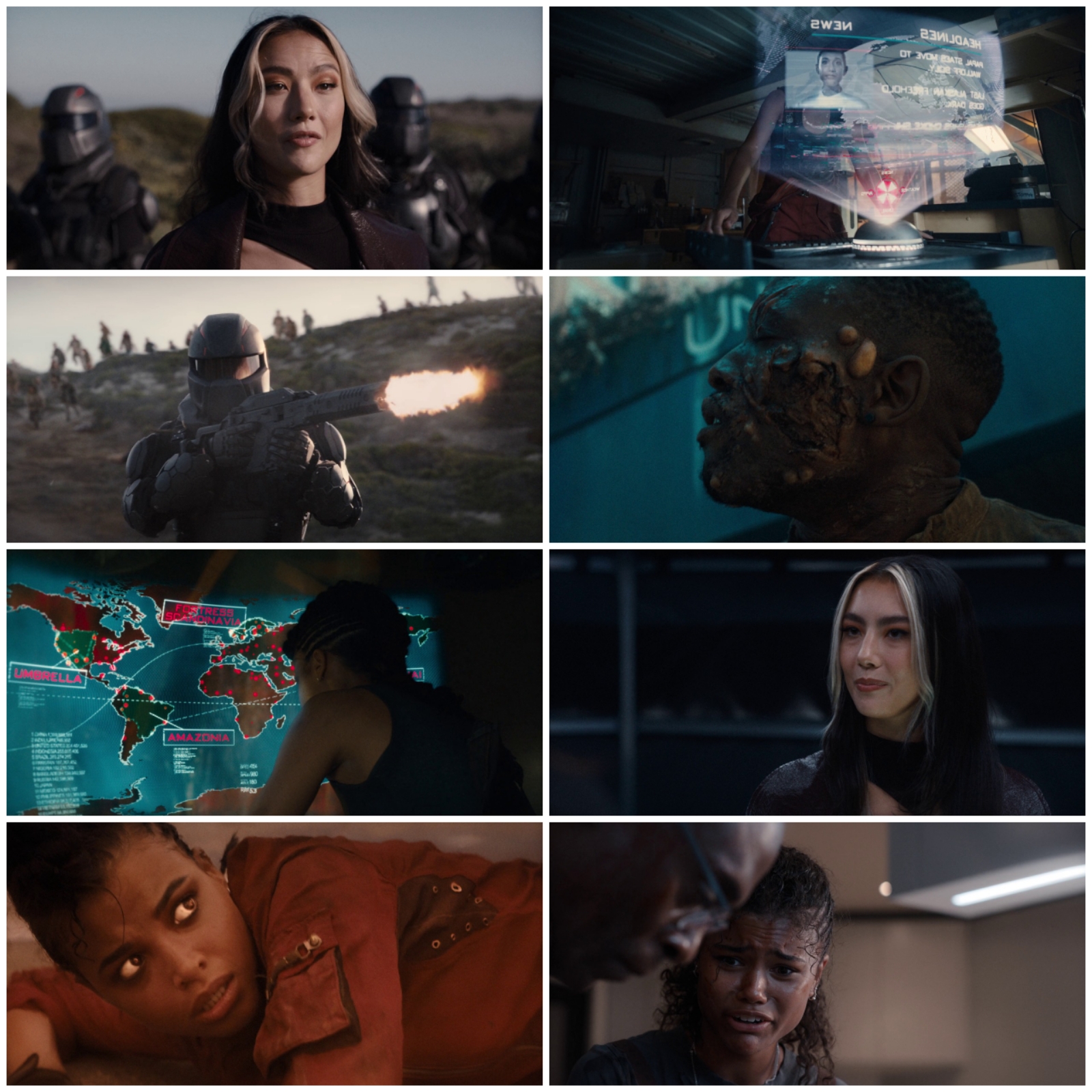 Resident Evil S1 (2021) Hindi Completed Web Series HEVC ESub screenshot