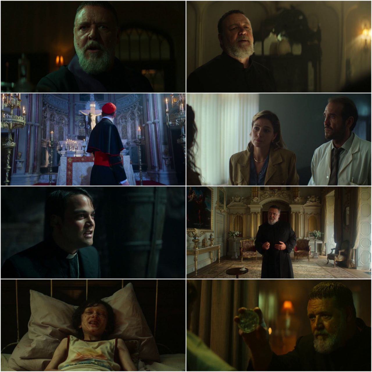The Popes Exorcist (2023) Hollywood {Hindi (Clean) + English} Dual Audio Full Movie HD screenshot