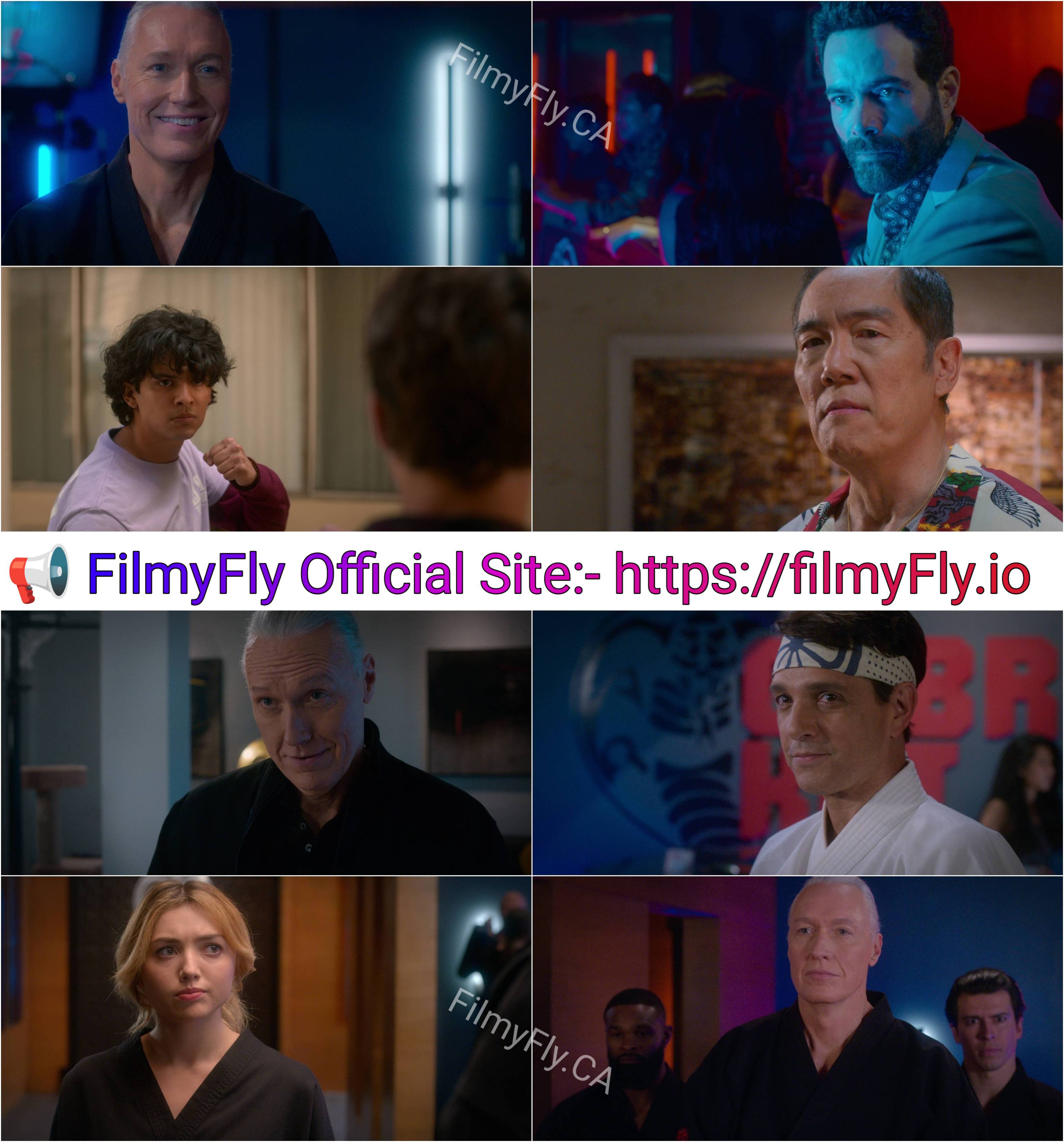 Cobra Kai S05 (2022) (Hindi + English) Dual Audio Completed Web Series HEVC ESub screenshot
