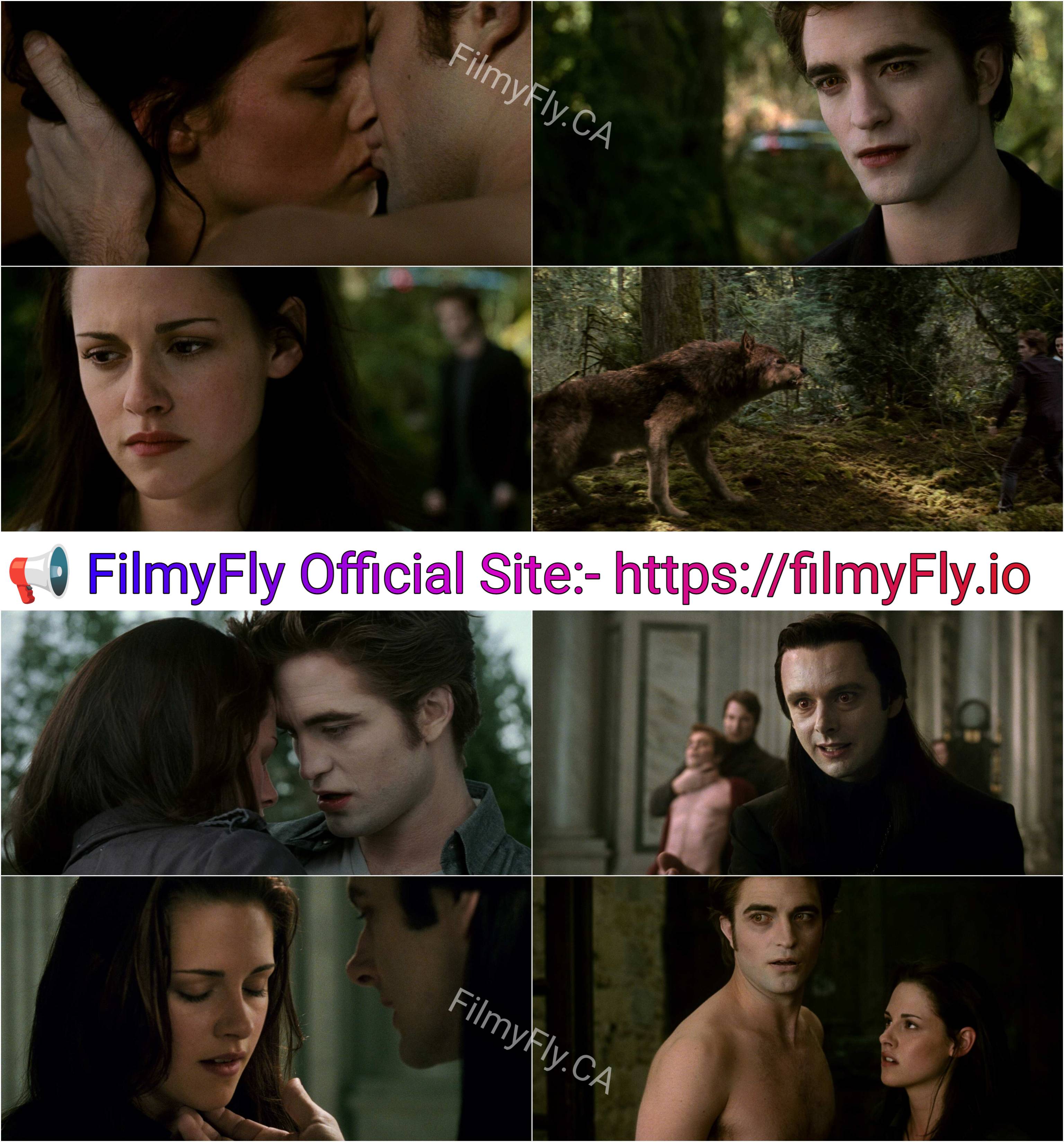 The Twilight Saga - New Moon (2009) (Hindi + English) Dual Audio Hollywood Movie HD ESub screenshot
