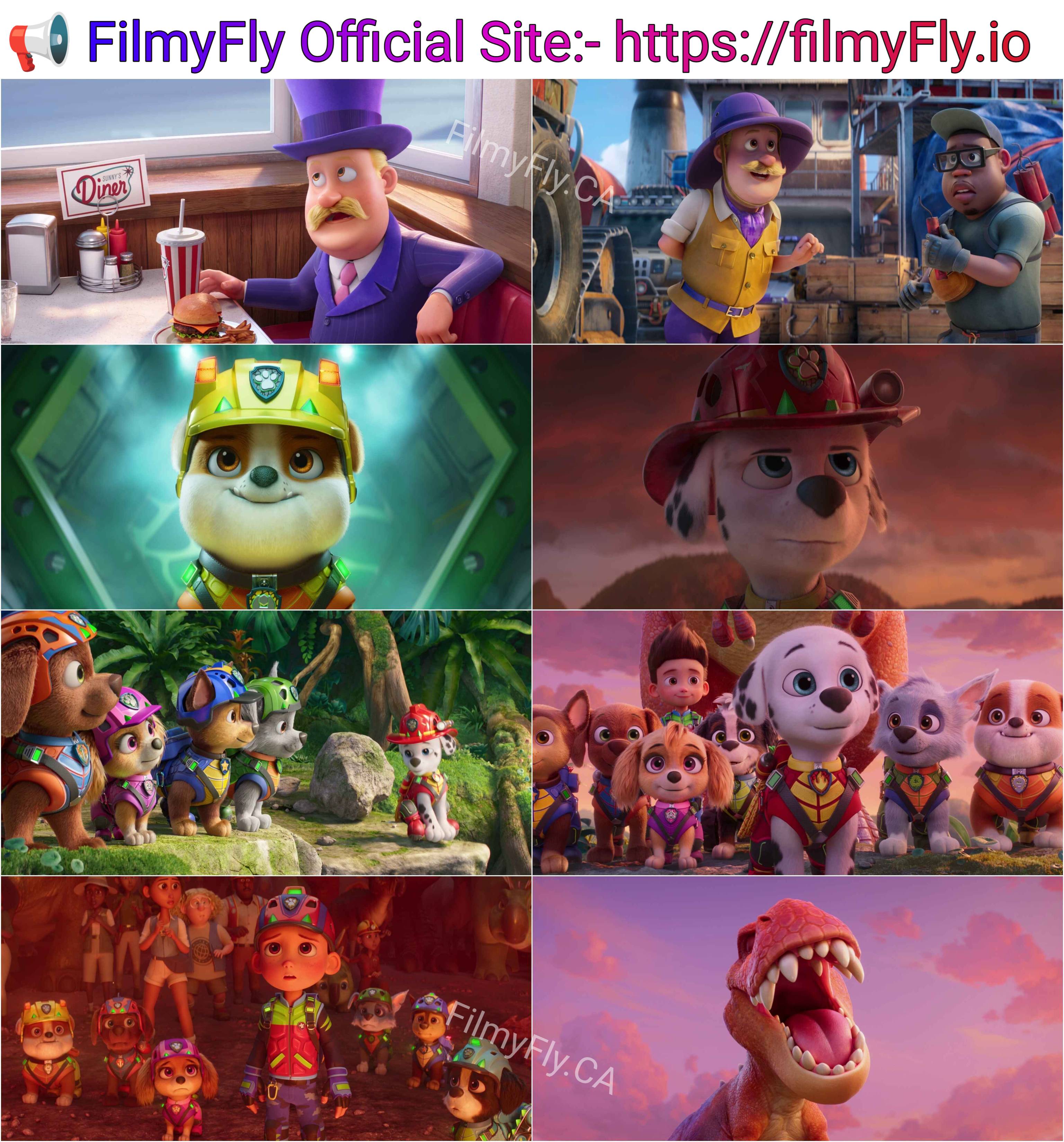 PAW Patrol - The Dino Movie (2026) (Hindi + English) Dual Audio Animation Movie HD ESub screenshot