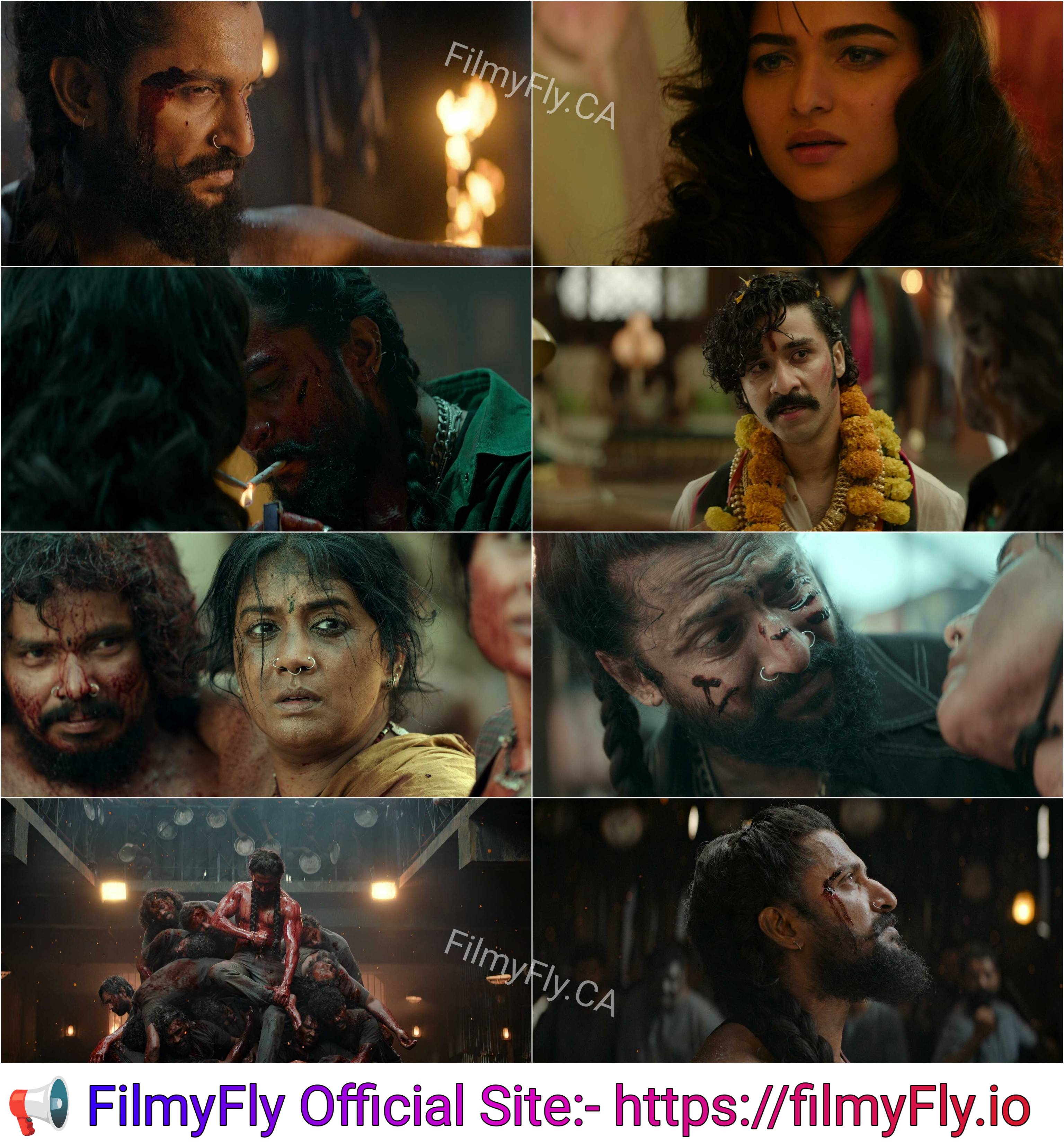 The Paradise (2026) (Hindi + Telugu) Dual Audio UnCut South Movie HD ESub screenshot