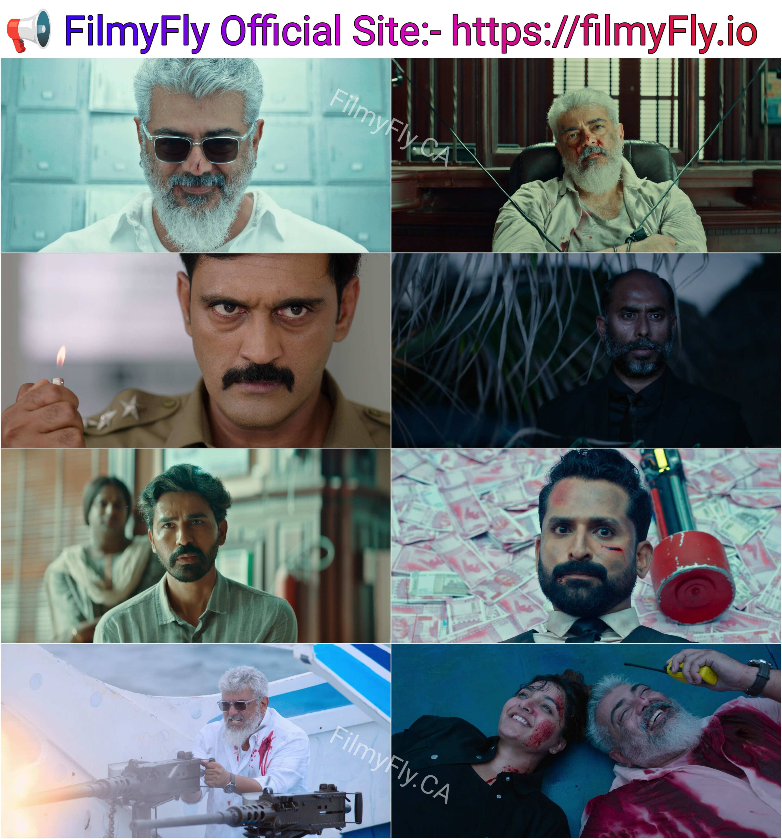 Thunivu (2023) (Hindi + Tamil) Dual Audio UnCut South Movie HD ESub screenshot